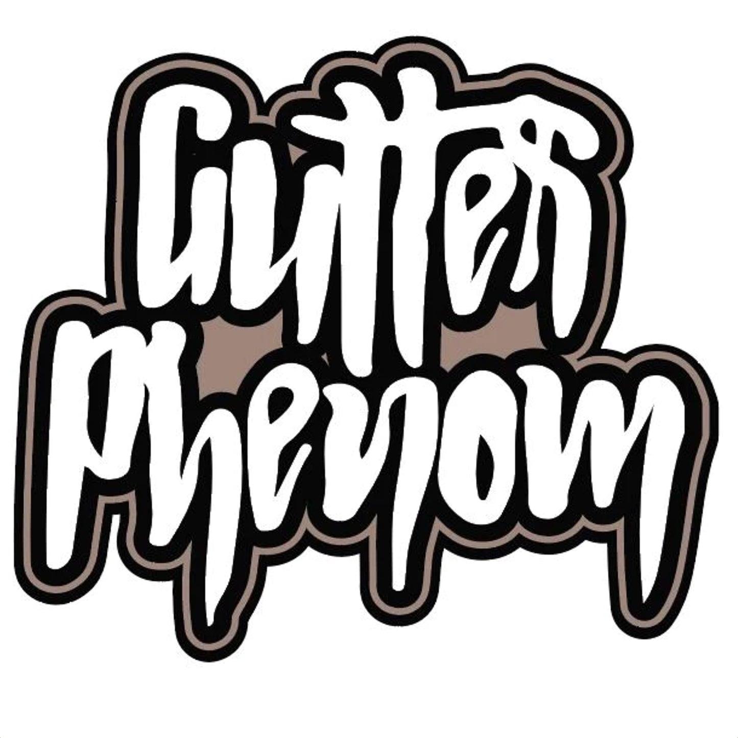 Gutter Phenom Logo- Sticker